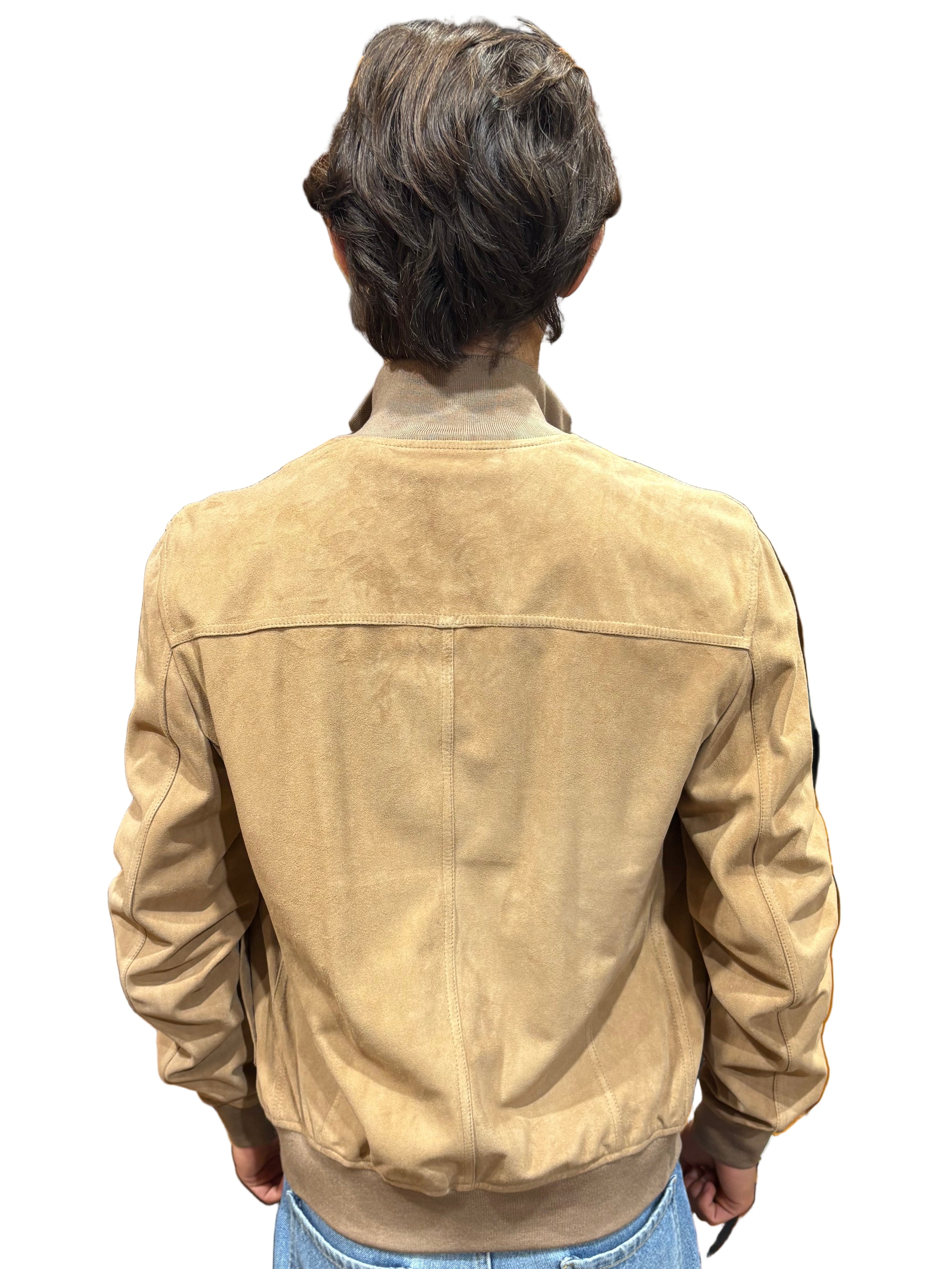 suede jacket leather goods allegrini rinaldo biscotti