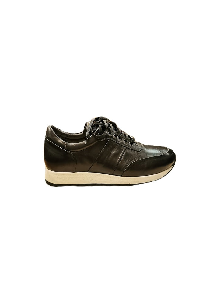 Sneakers da donna in pelle Pelletteria Allegrini MICHI Nero