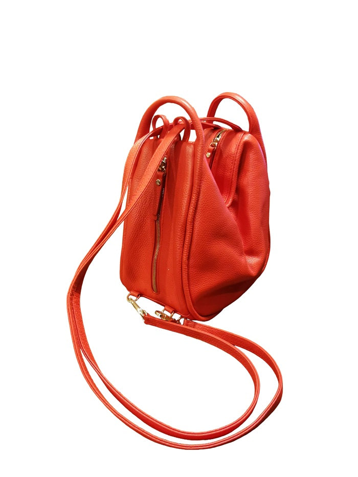Small Bag/Backpack Bruno Rossi MLX14/P Red