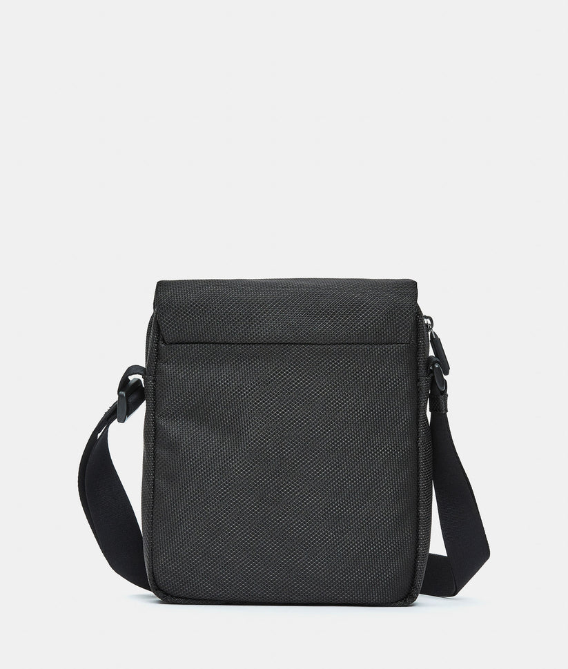 Mandarina Duck Zephyr Fabric Shoulder Bag P10OTT02 Black