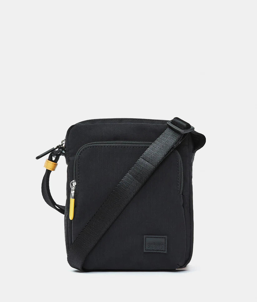 Tracolla in tessuto Y-lite Mandarina Duck P10OWT01 Nero