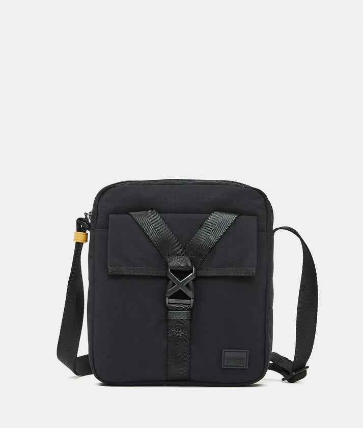 Tracolla in tessuto Y-lite Mandarina Duck P10OWT02 Nero
