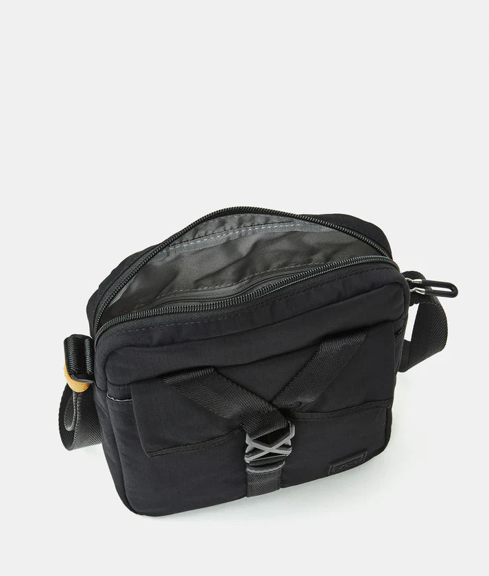 Tracolla in tessuto Y-lite Mandarina Duck P10OWT02 Nero