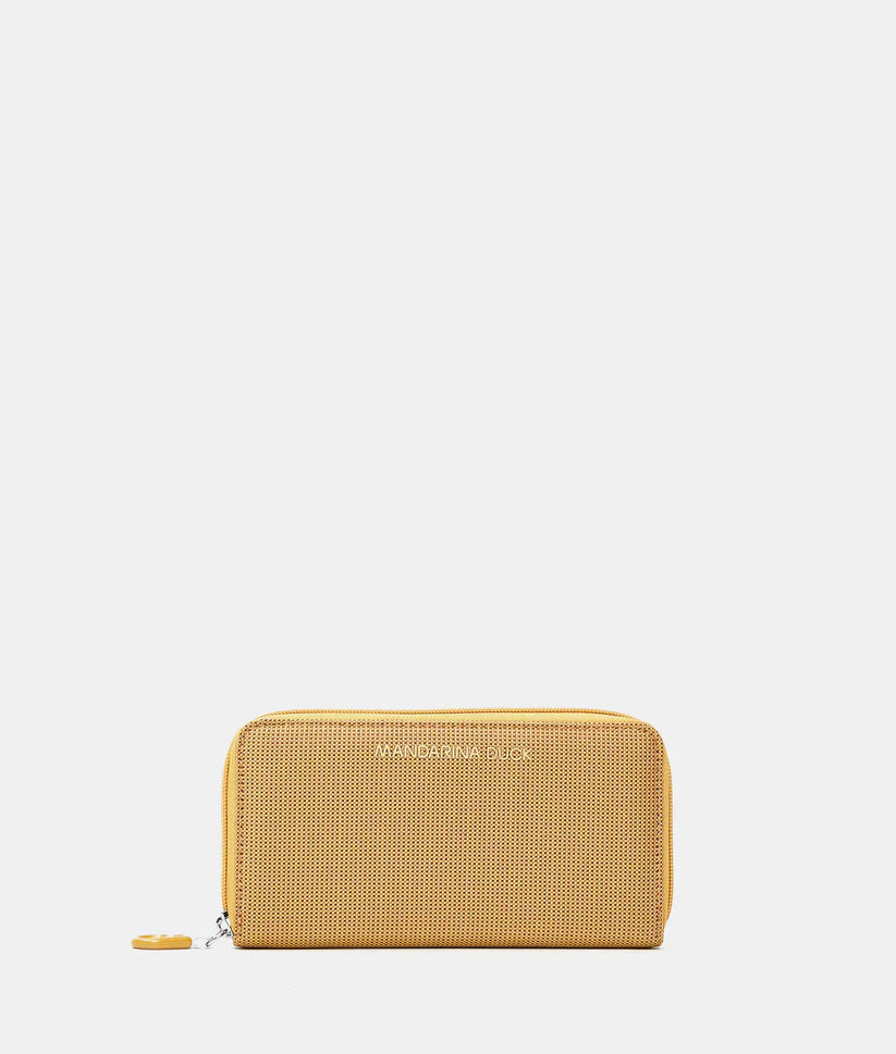 Portafoglio in tessuto MD Mandarina Duck P10QMPN1 Senape