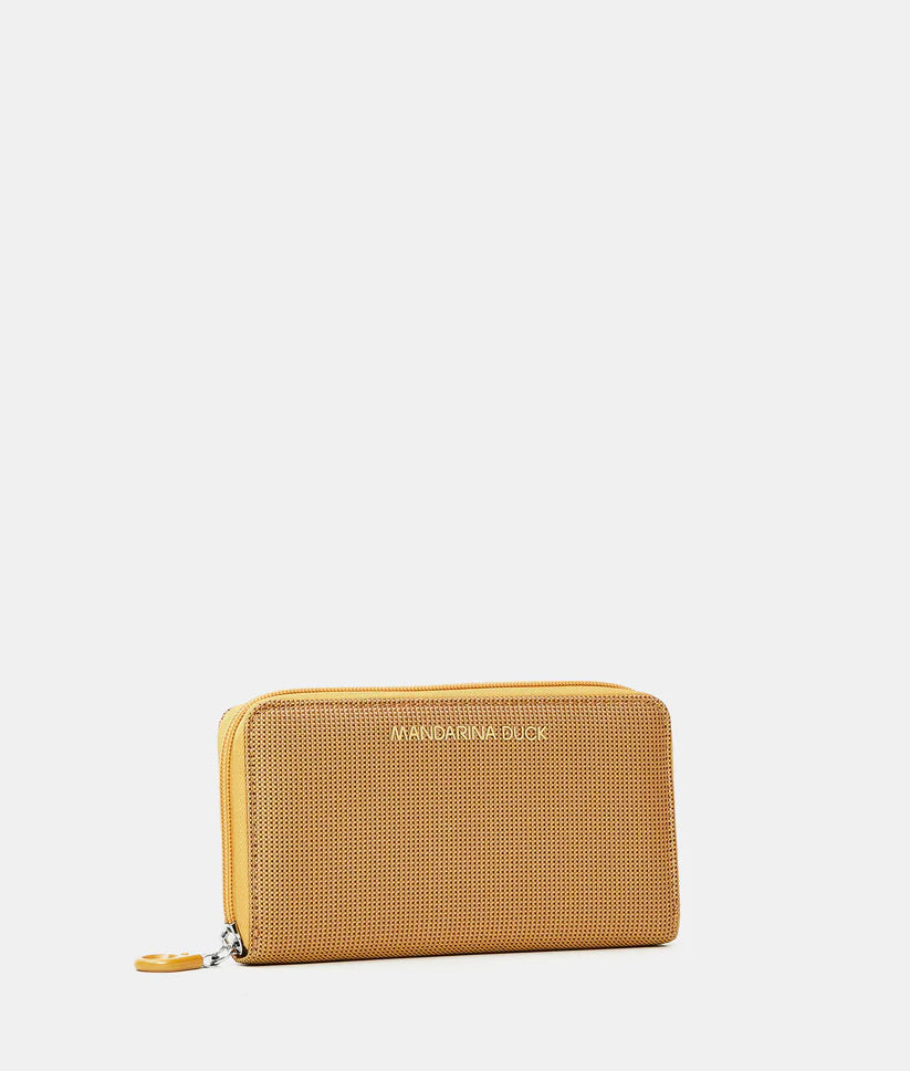 Portafoglio in tessuto MD Mandarina Duck P10QMPN1 Senape