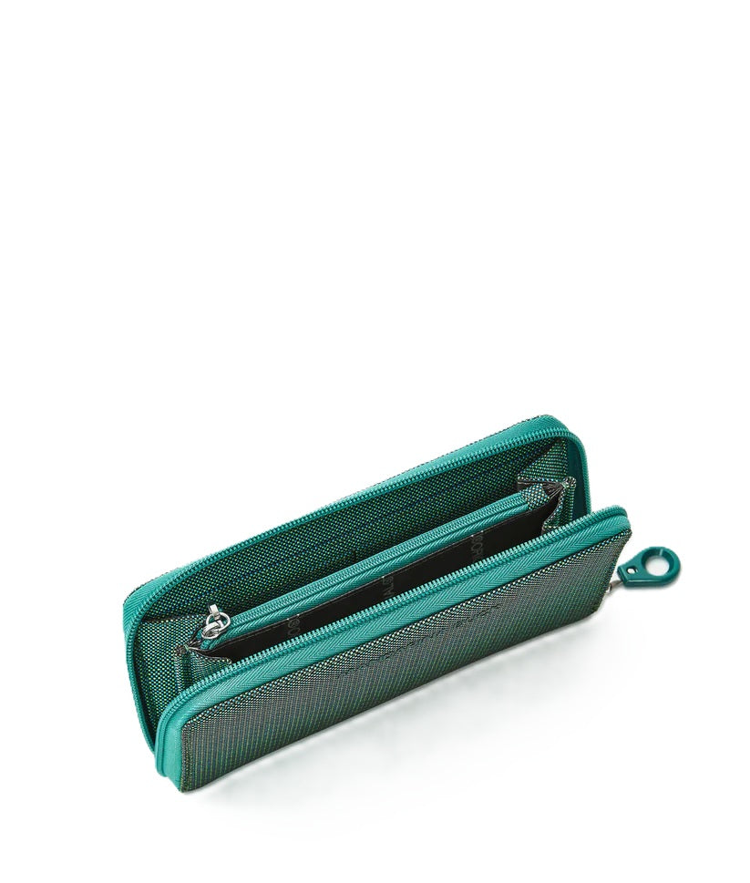 Fabric Wallet MD Mandarina Duck P10QMPN1 Emerald
