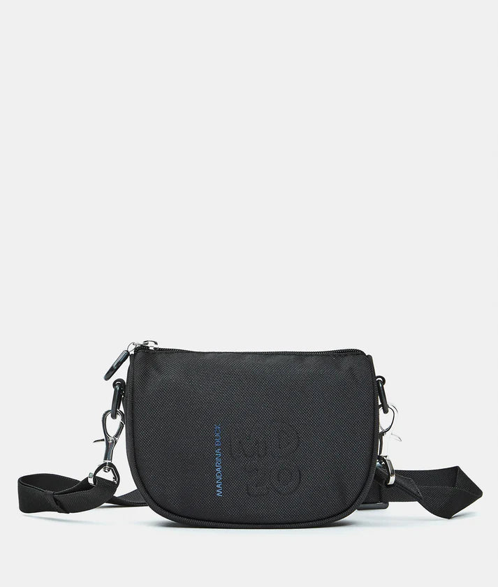 Tracollina mini in tessuto MD Mandarina Duck P10QMT54 Nero
