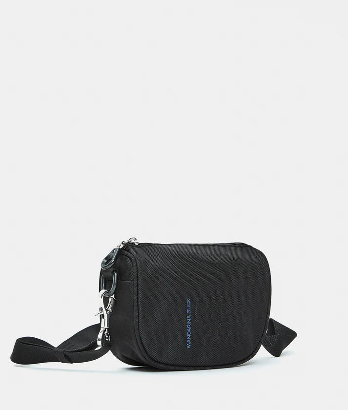 Tracollina mini in tessuto MD Mandarina Duck P10QMT54 Nero