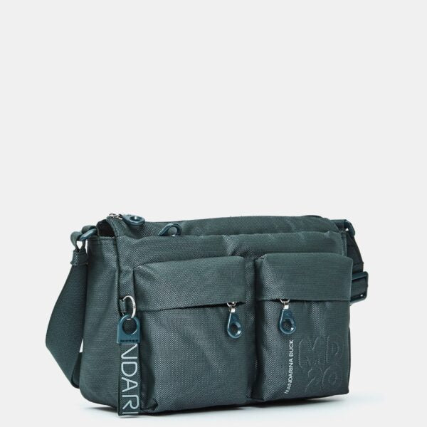 Tracolla in tessuto MD20 Mandarina Duck P10QMTT5 Pine green