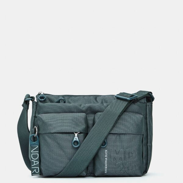 Tracolla in tessuto MD20 Mandarina Duck P10QMTT5 Pine green