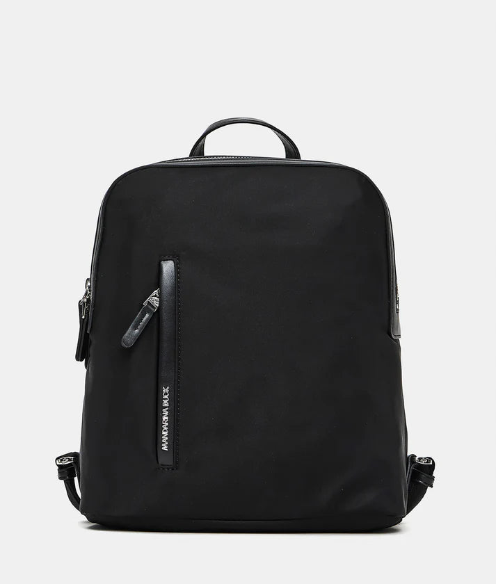 Zaino in tessuto Hunter Mandarina Duck P10VCT08 Nero