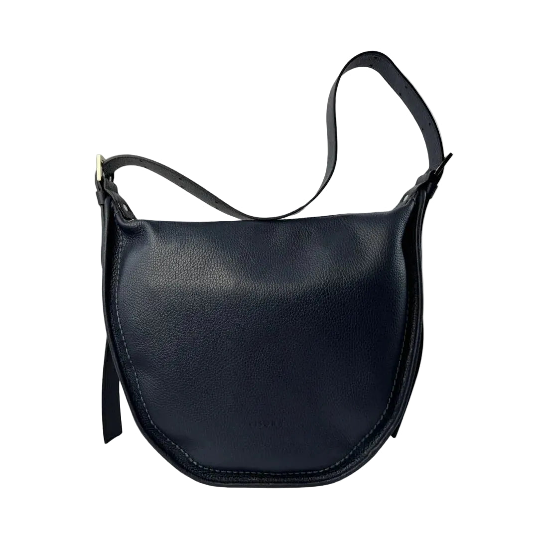 Leather bag Visonà 24152 black