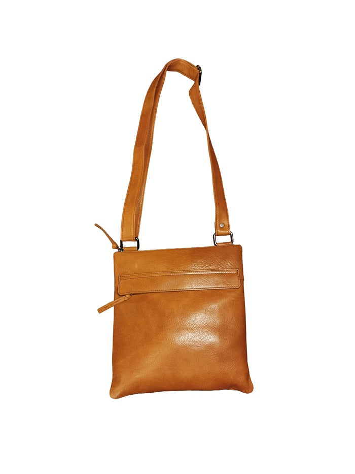 Tracolla in pelle Bruno Rossi R25/G Cuoio