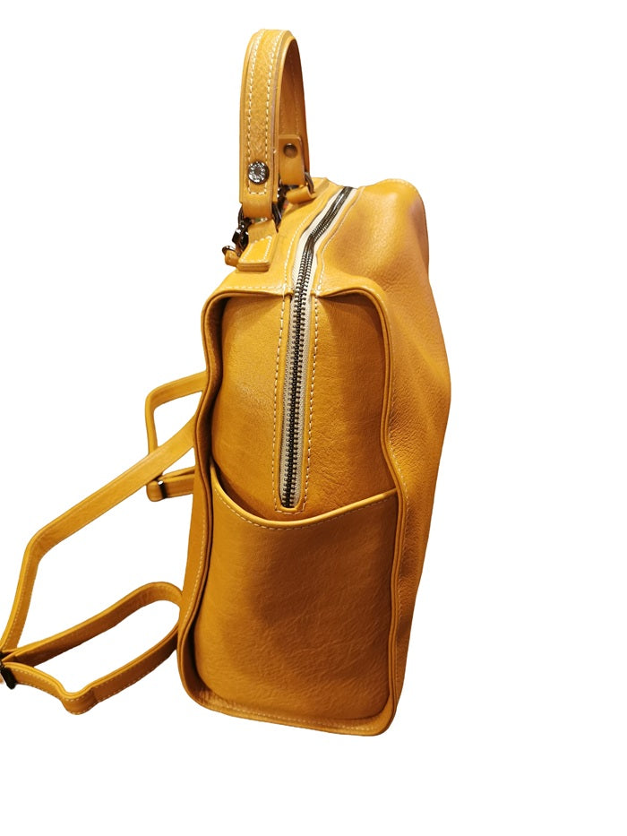 Zaino in pelle Bruno Rossi R342/P Biscotto