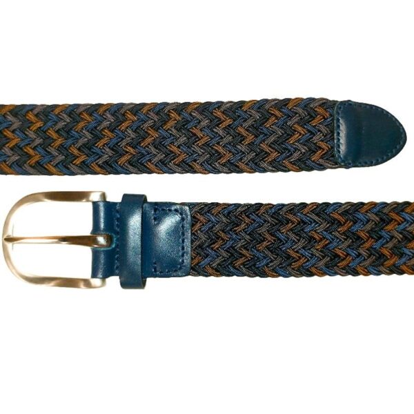 Cintura elasticizzata Pelletteria Allegrini Filippo S37 Marrone