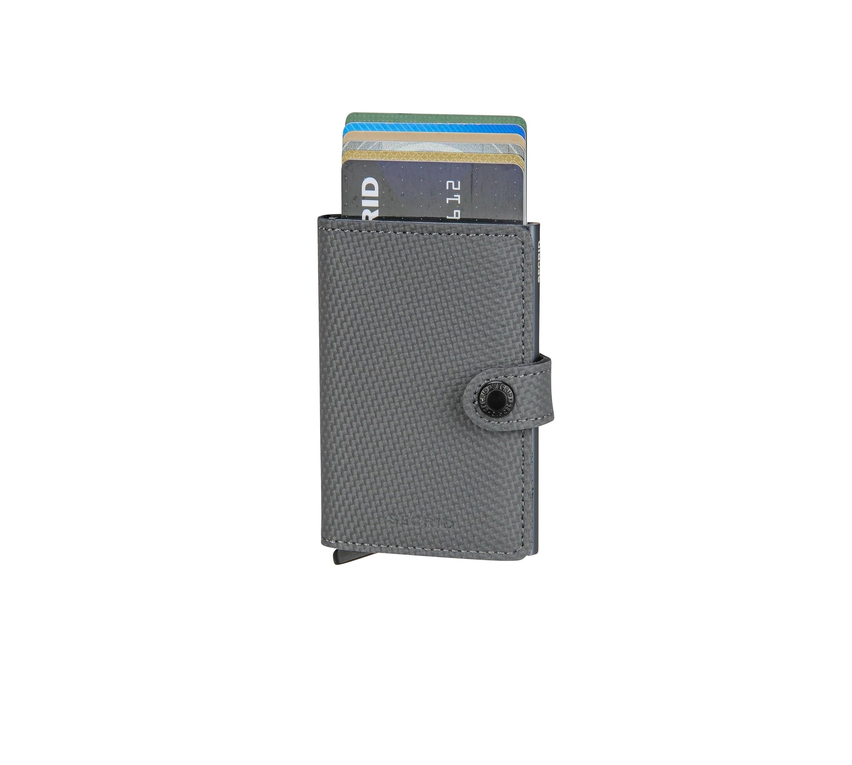Miniwallet Carbon SECRID MCA- grigio
