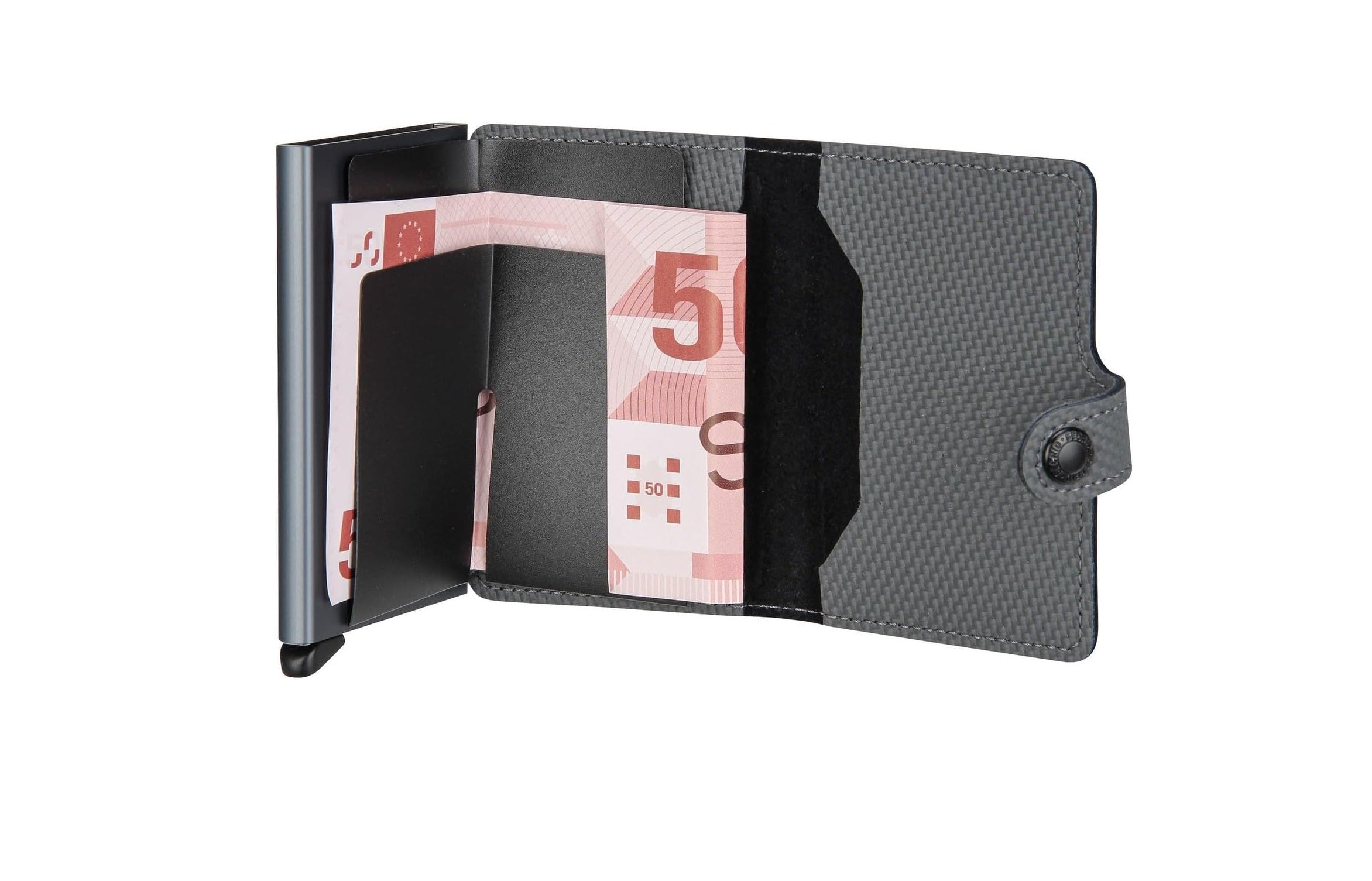 Miniwallet Carbon SECRID MCA- grigio