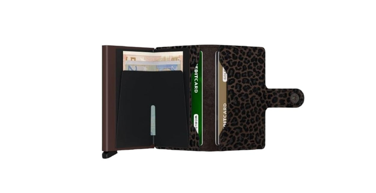 Miniwallet Leo SECRID MLE- marrone