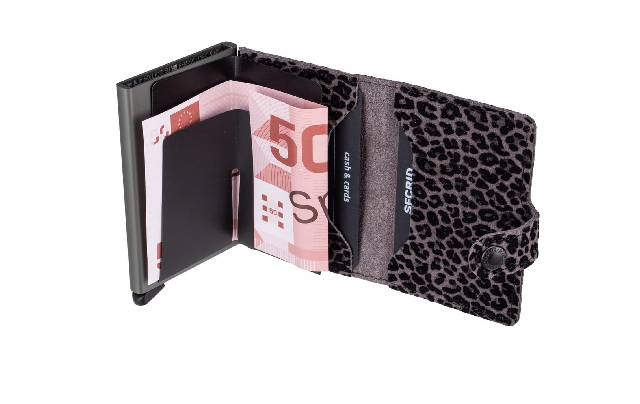 Miniwallet Leo SECRID MLE- grigio