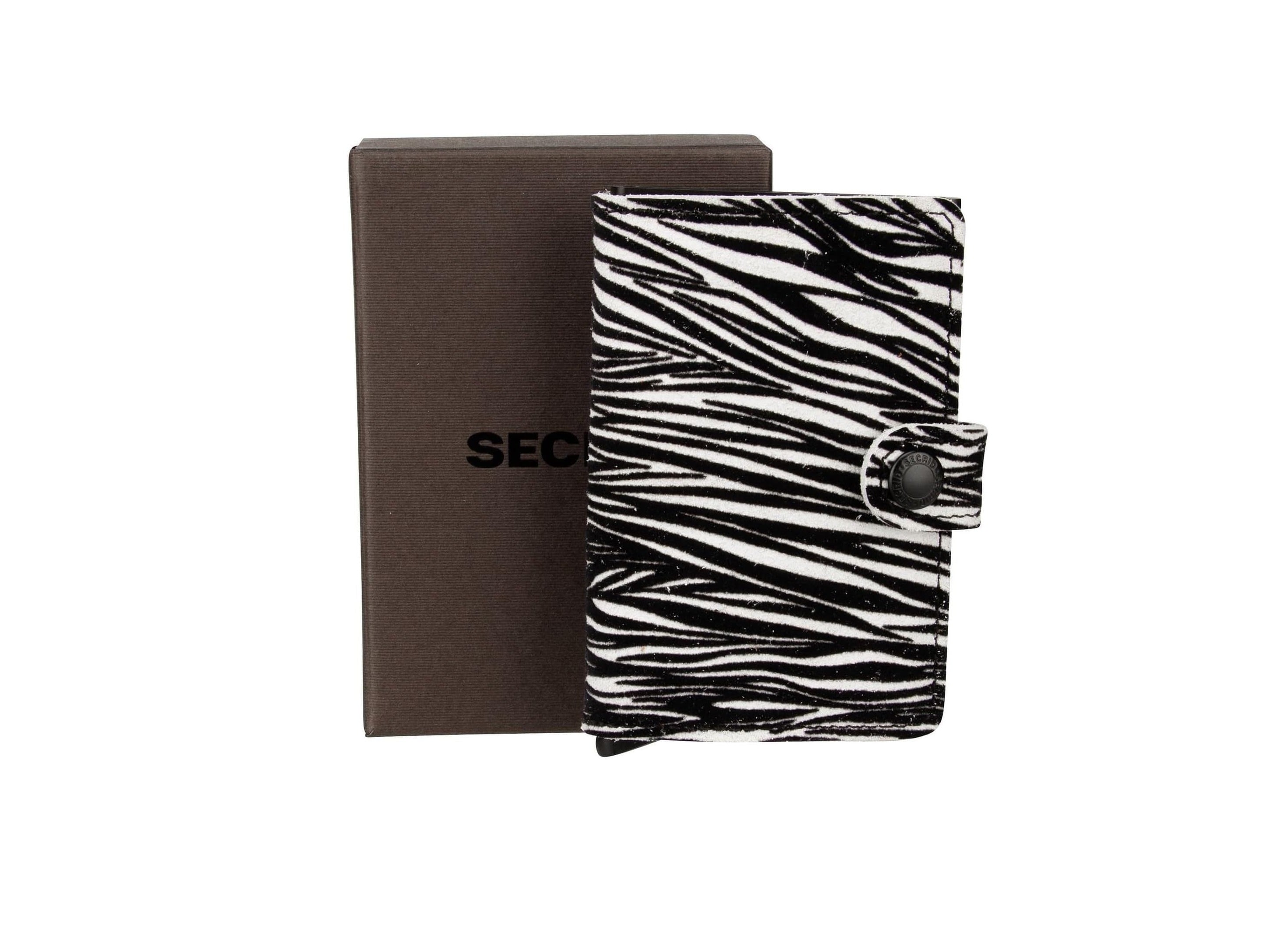 Miniwallet Zebra SECRID MZE- grigio chiaro