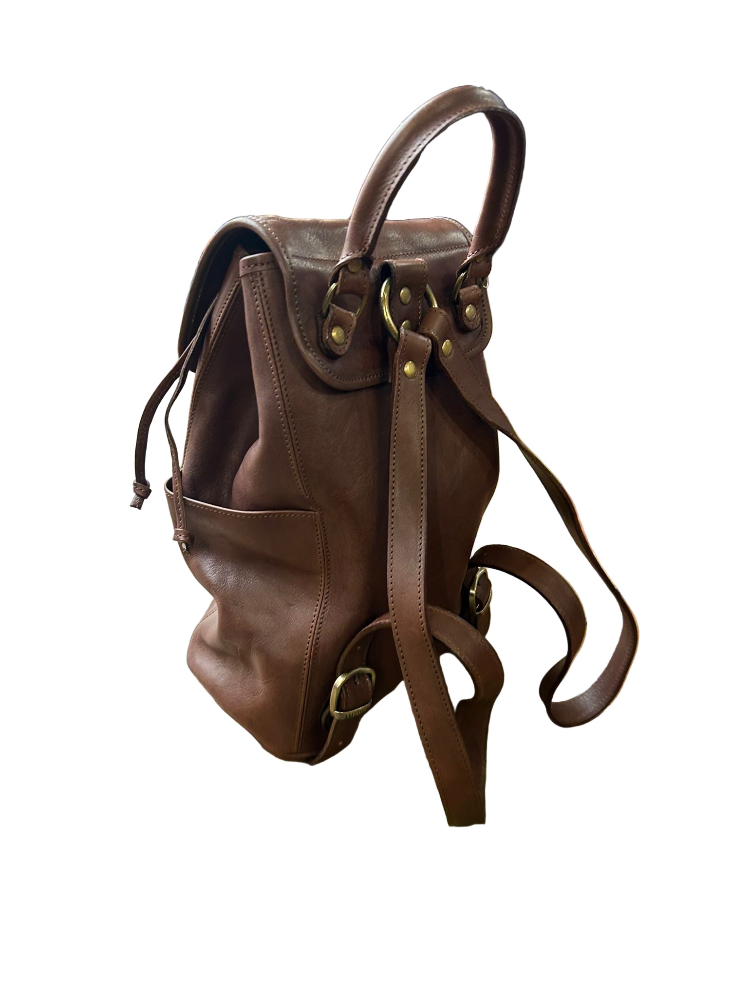 I Medici Leather Backpack 63/6500 Black