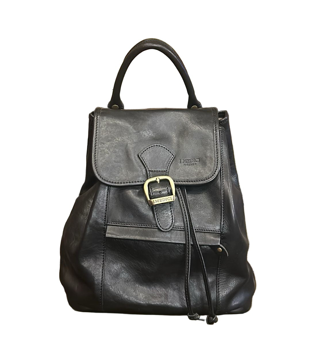 I Medici 63/6500 Brown Leather Backpack