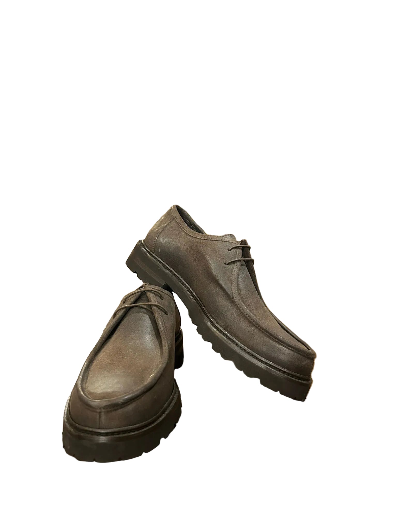 Scarpa uomo in pelle Pelletteria Allegrini Filippo PECCO testa di moro