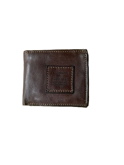 Portafoglio PICCOLO con p.carte in pelle Campomaggi C014580ND X2298 MORO