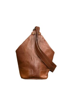 Secchiello/zaino in pelle I Medici 63/1100 Marrone