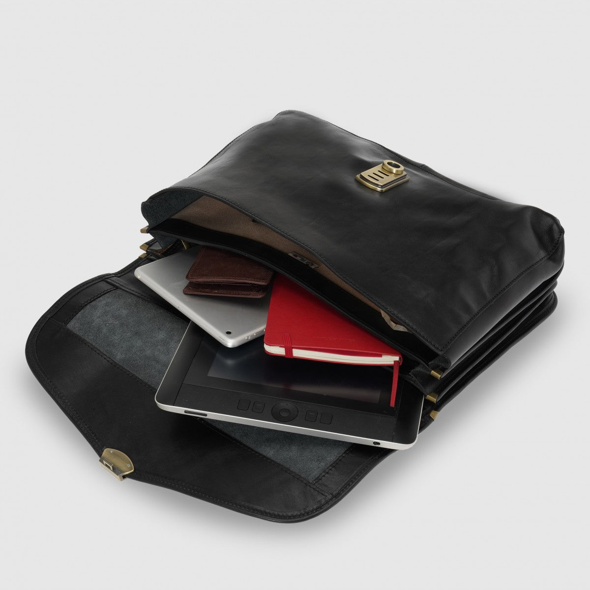 I Medici leather bag 63/1350 dark brown