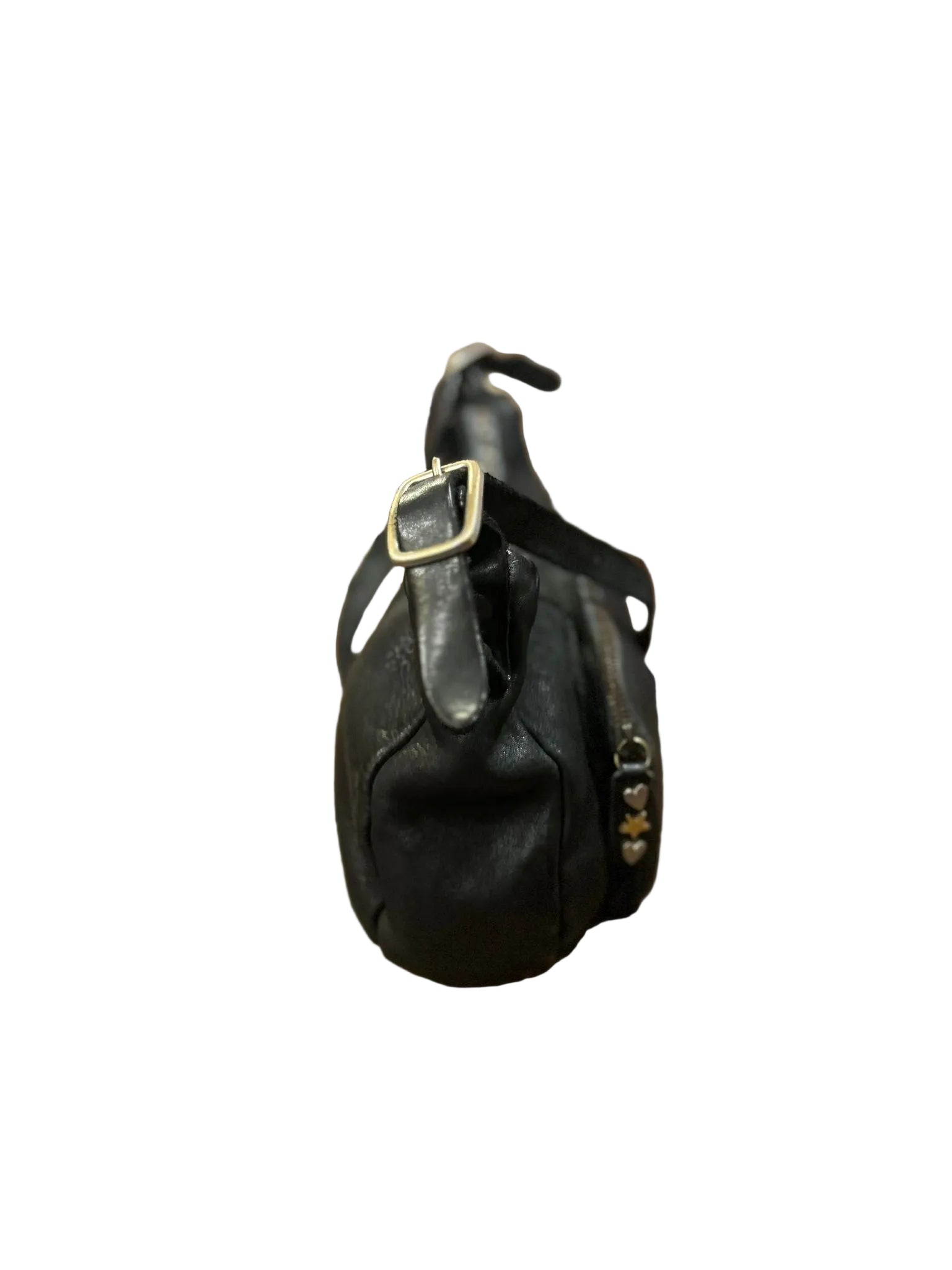 Leather bag Pelleteria Allegrini Filippo 1644 Black