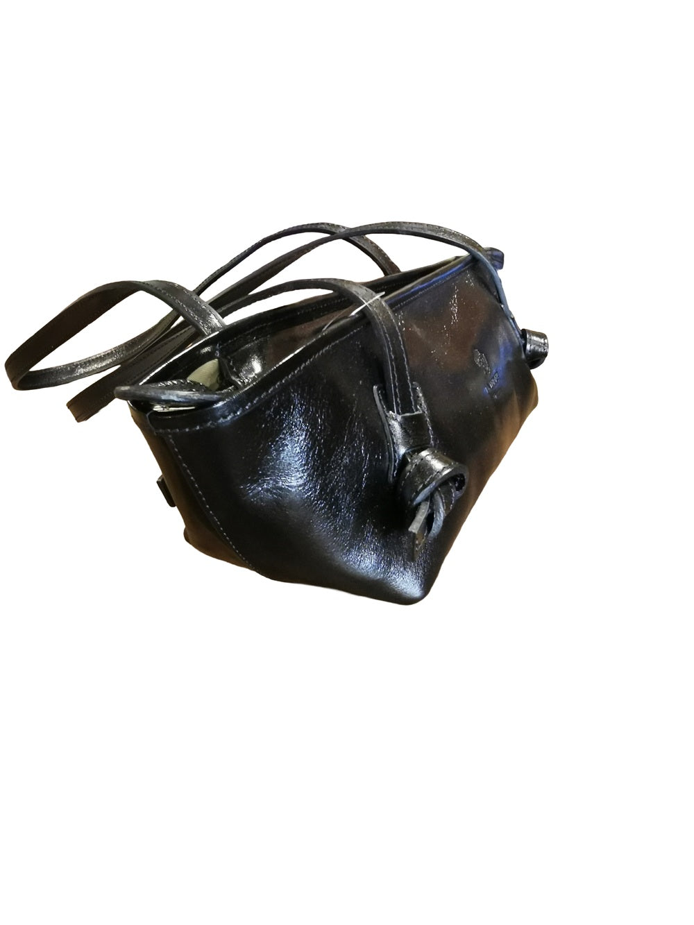 Leather Shoulder Bag I Medici 63/610 Black