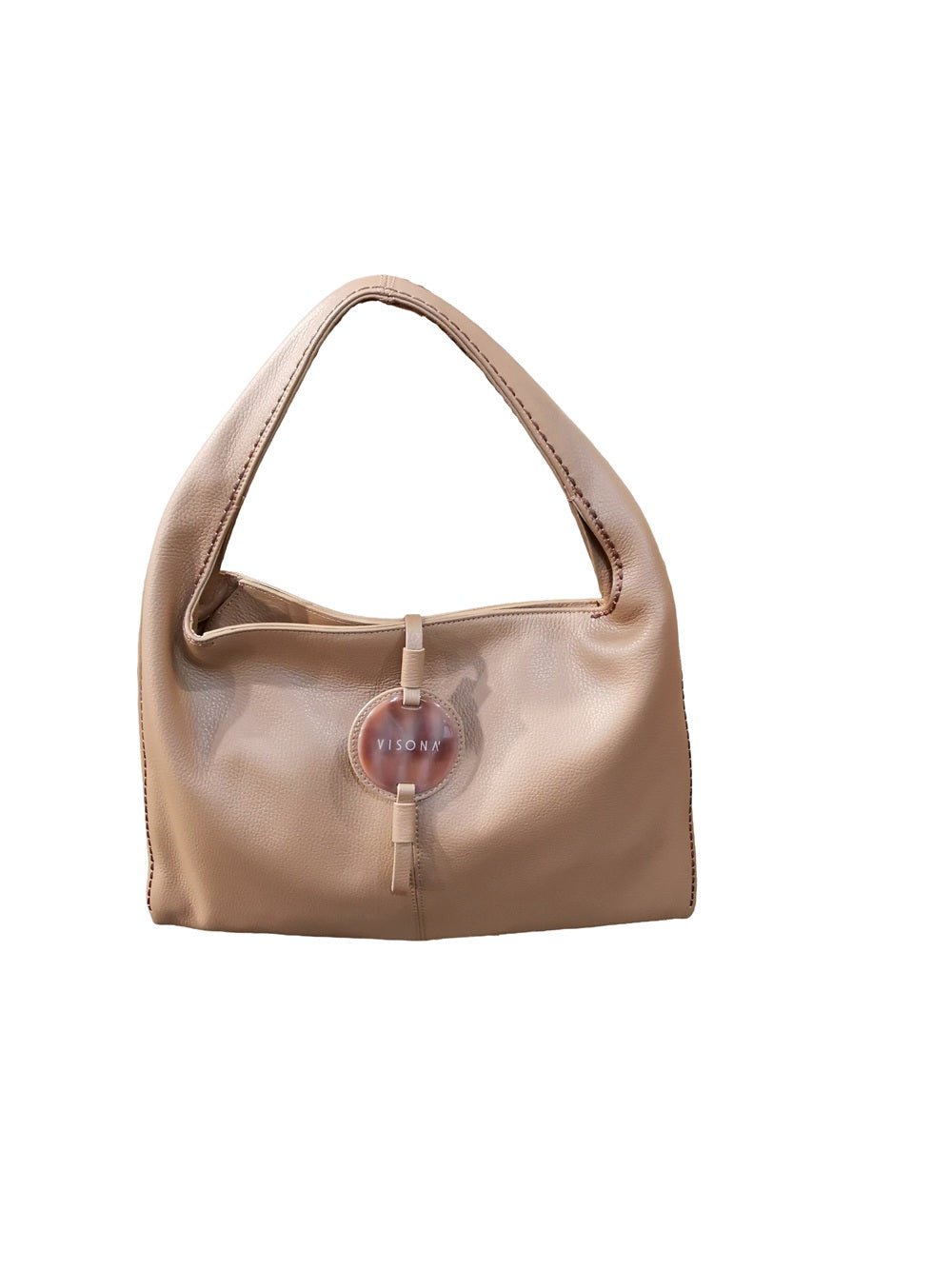 Borsa a spalla in pelle Visonà 26326 Quercia - Pelletteria Allegrini