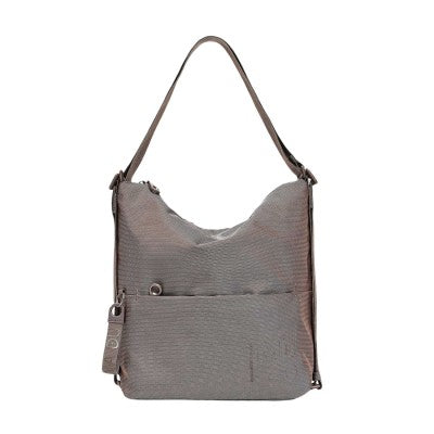 Borsa/Zaino slide in tessuto MD20 Mandarina Duck P10QMT38 Taupe