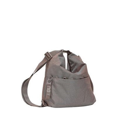 Borsa/Zaino slide in tessuto MD20 Mandarina Duck P10QMT38 Taupe