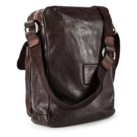 Borsa a tracolla Limone Campomaggi  C044700ND X2298 testa di moro