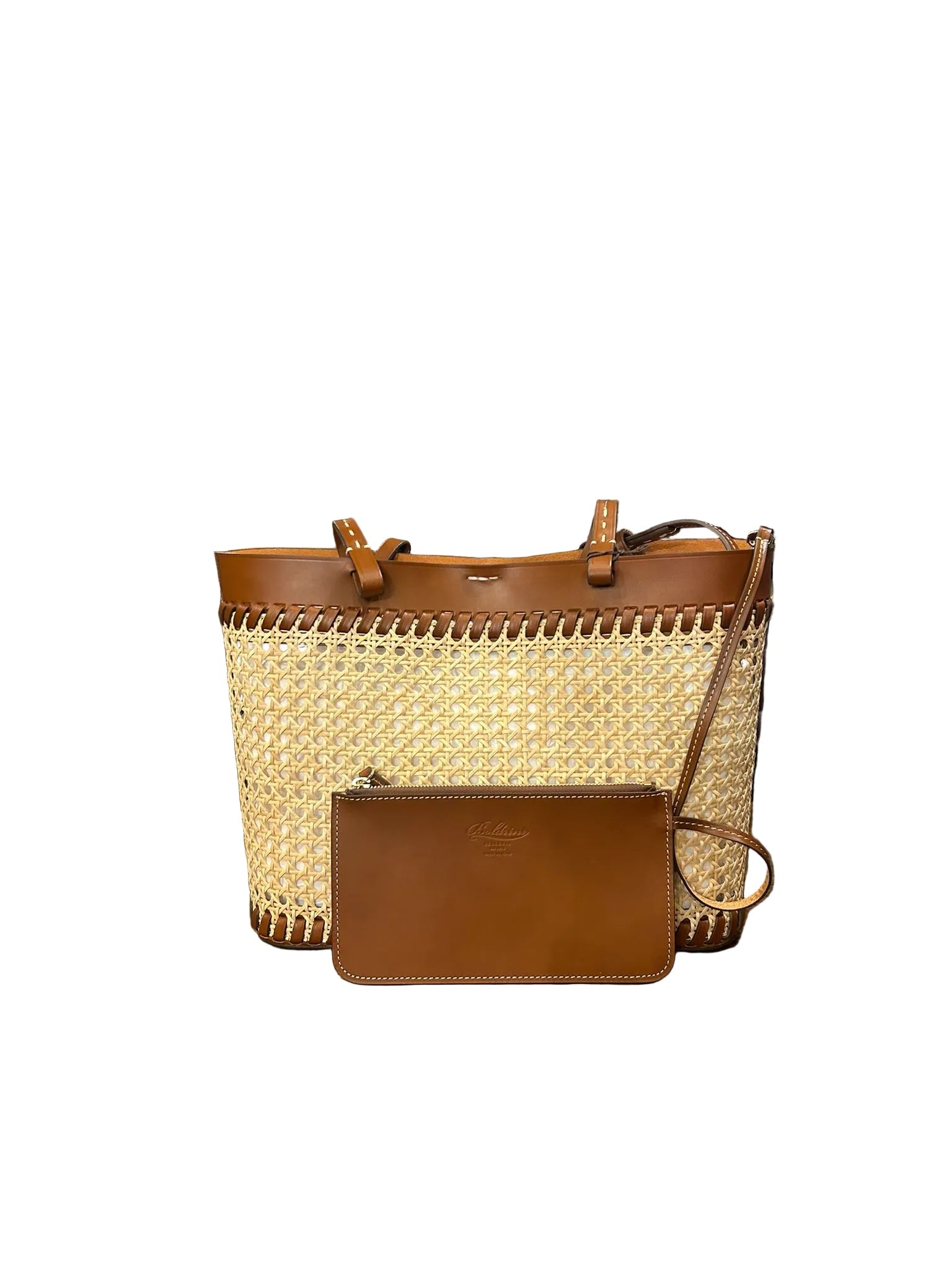 Borsa di Rafia Vienna Boldrini 05368 golden - Pelletteria Allegrini
