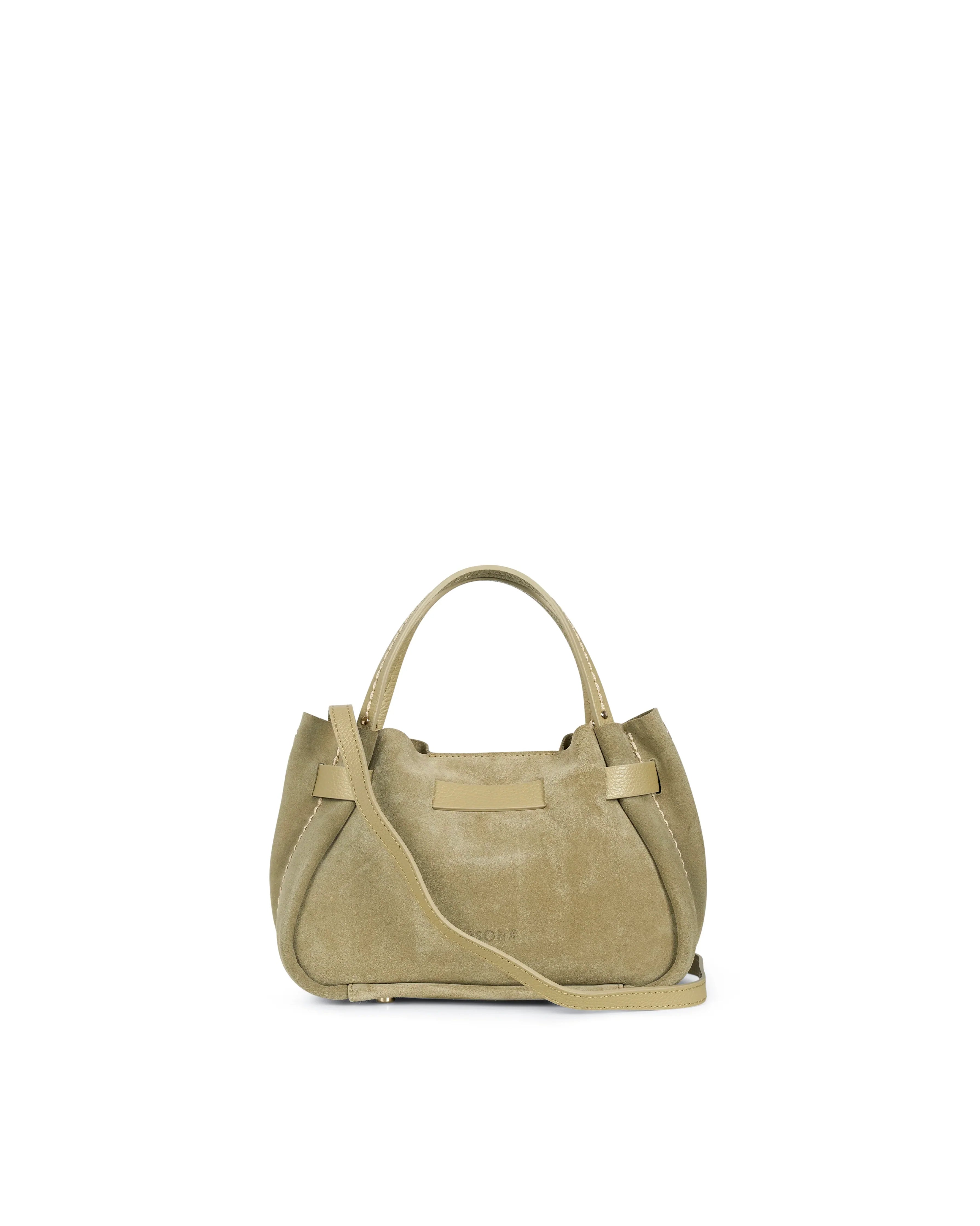 Borsa in camoscio Visonà 26140 Olive