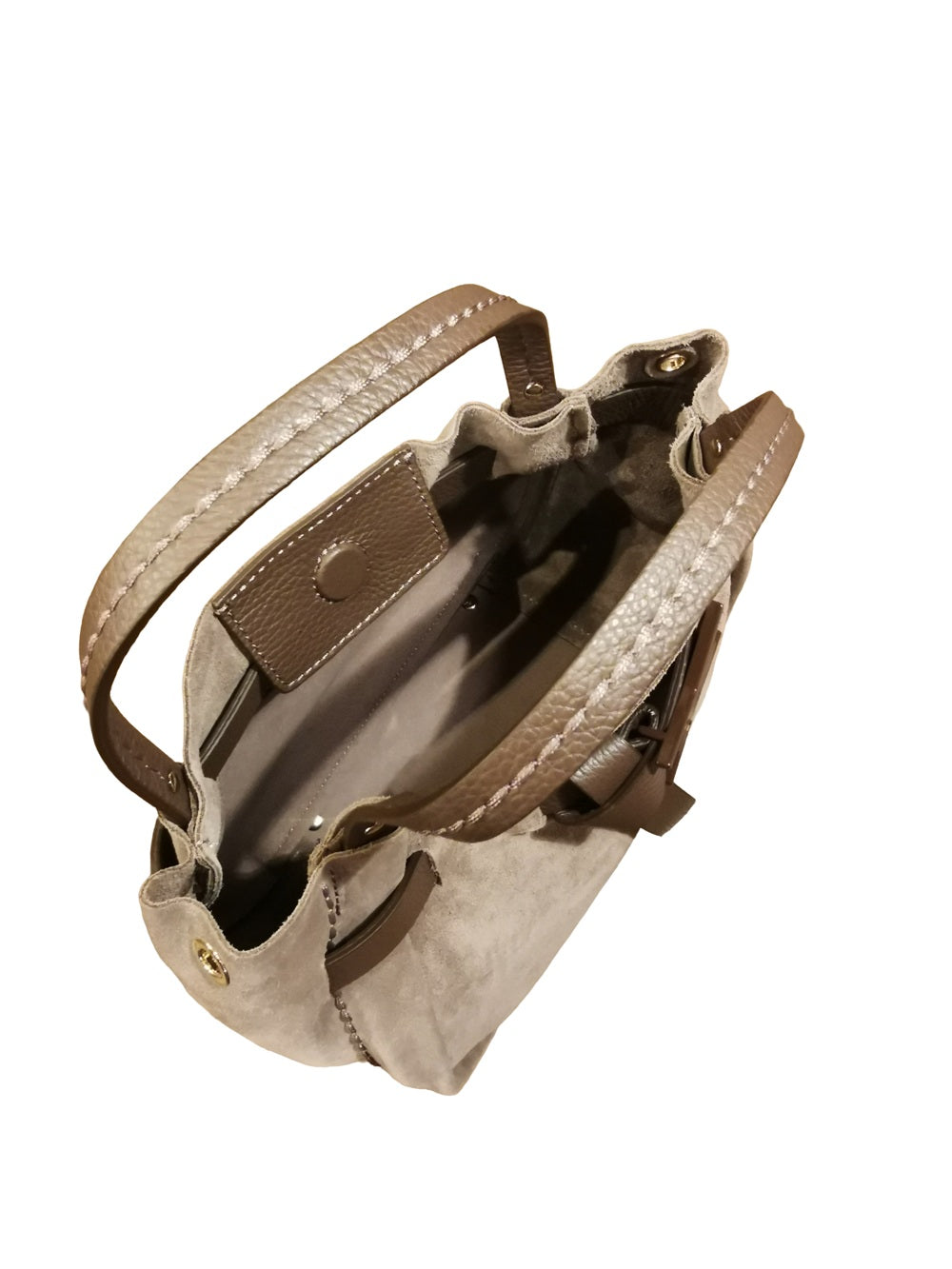 Borsa in camoscio Visonà 26140 Almond