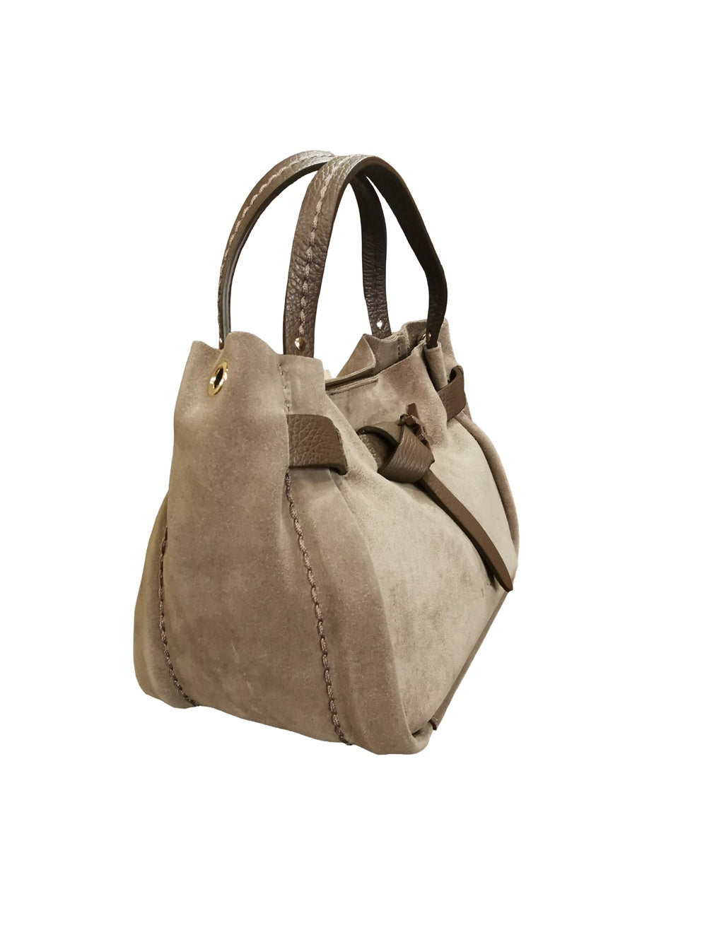 Borsa in camoscio Visonà 26140 Almond