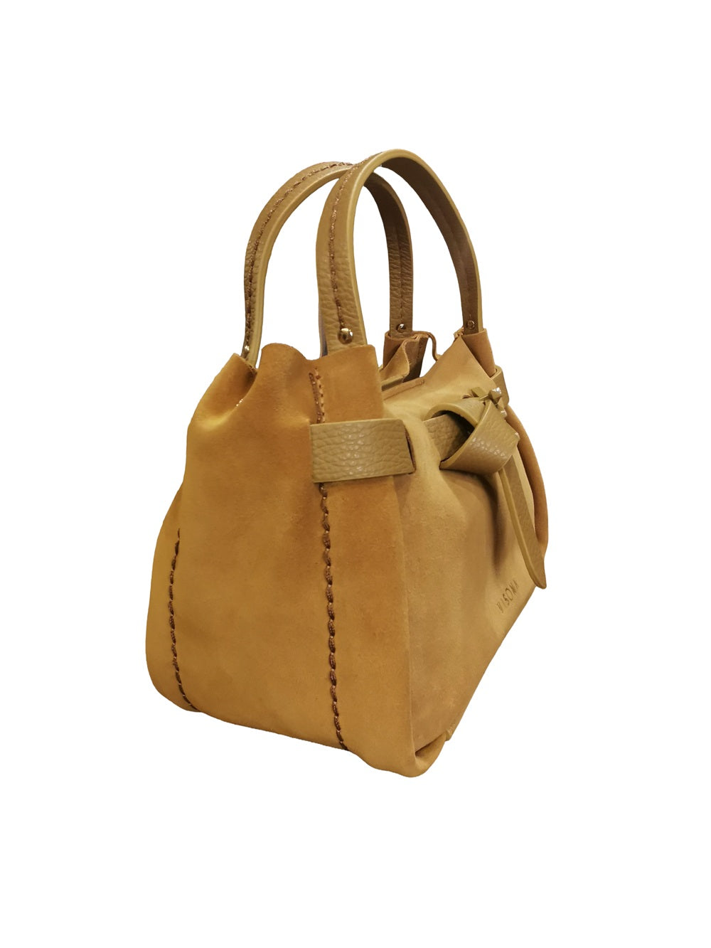 Borsa in camoscio Visonà 26140 Caramel