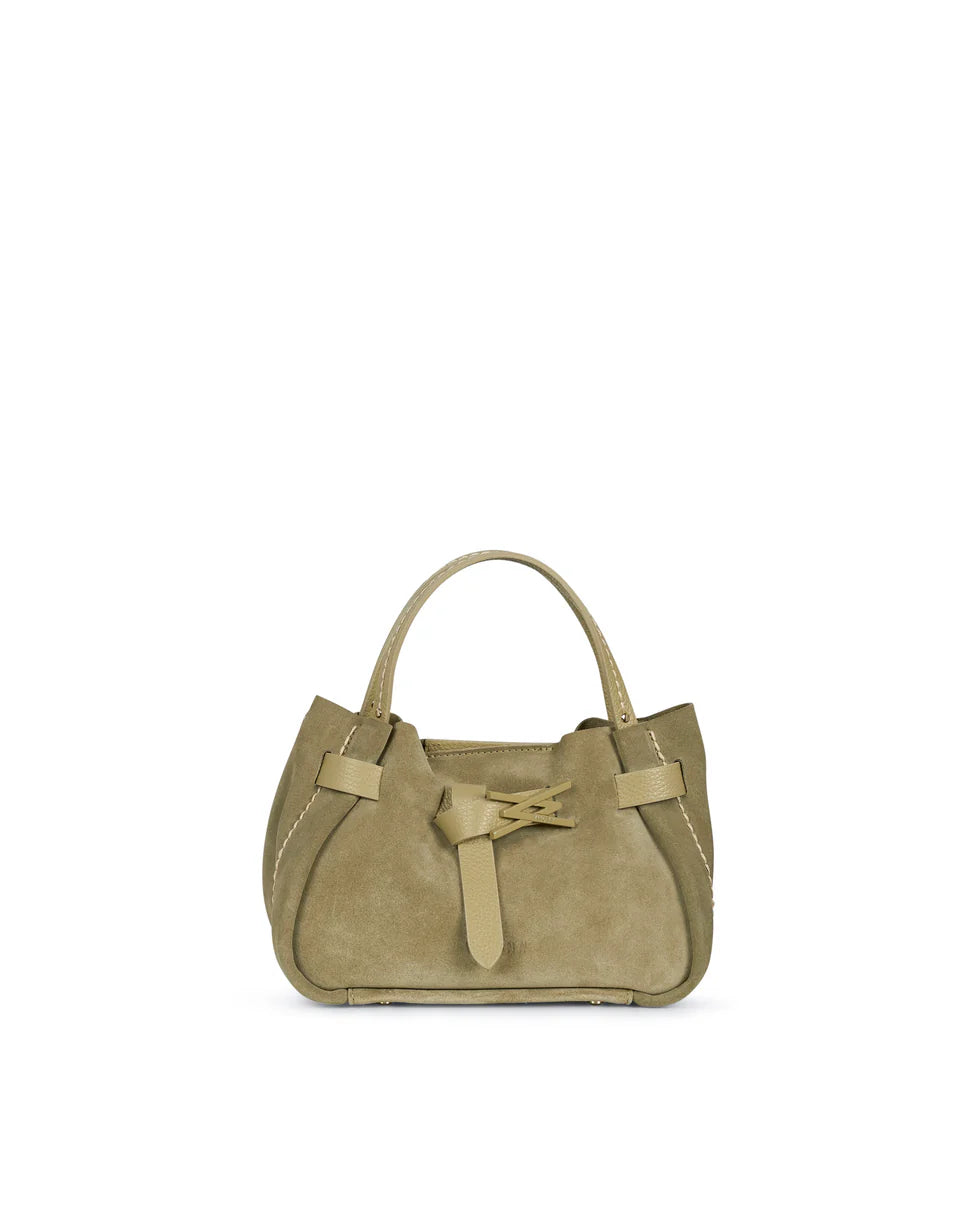 Suede Bag Visonà 26140 Olive 