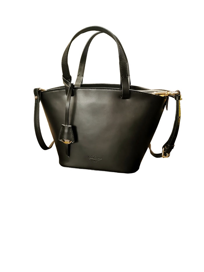 Borsa in pelle Boldrini 07589 Nero