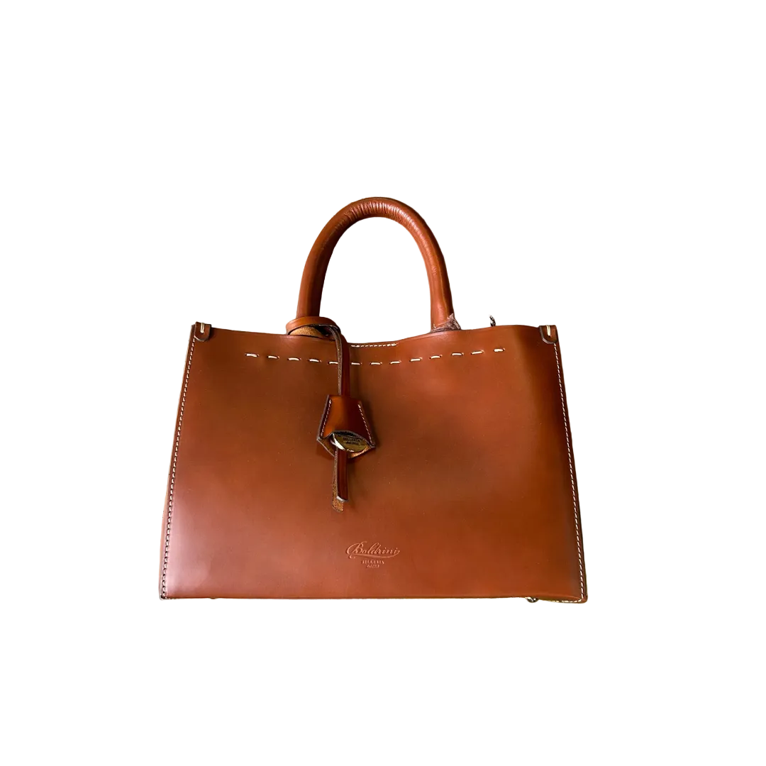 Leather Bag Boldrini 07596 Golden