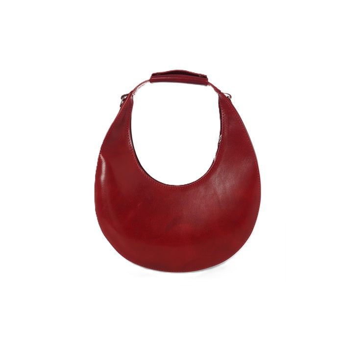 Borsa in pelle c/tracolla I Medici 63/1085/2 Rosso