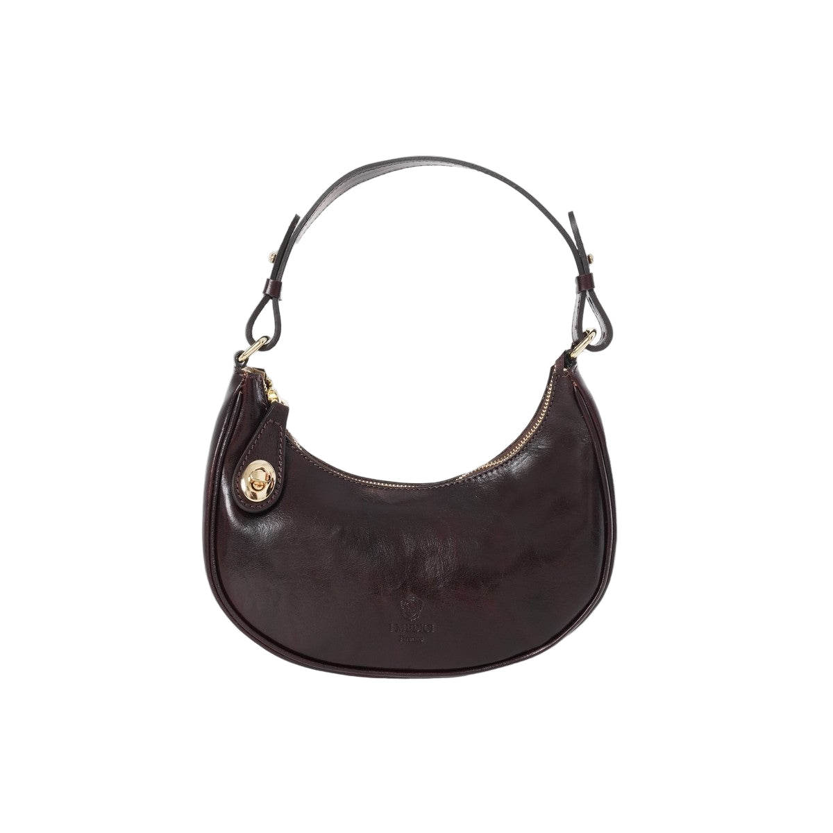 Borsa in pelle c/tracolla I Medici 63/1475 Testa di moro