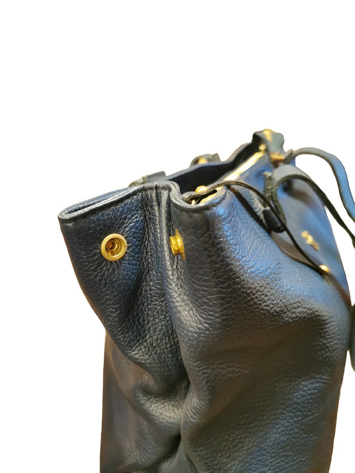 Borsa in pelle con doppi manici Bruno Rossi ML193 Oceano