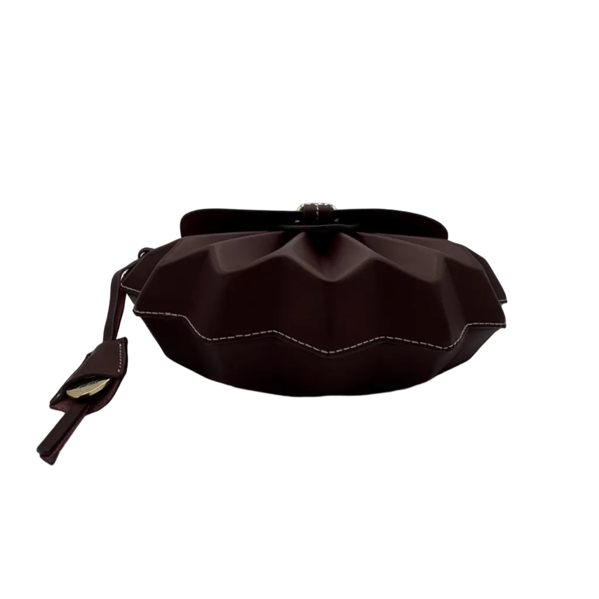 Borsa, realizzata interamente in pelle, della linea Origami, di Boldrini Selleria.