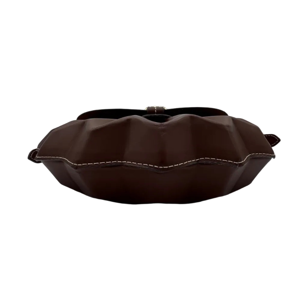 Borsa, realizzata interamente in pelle, della linea Origami, di Boldrini Selleria.