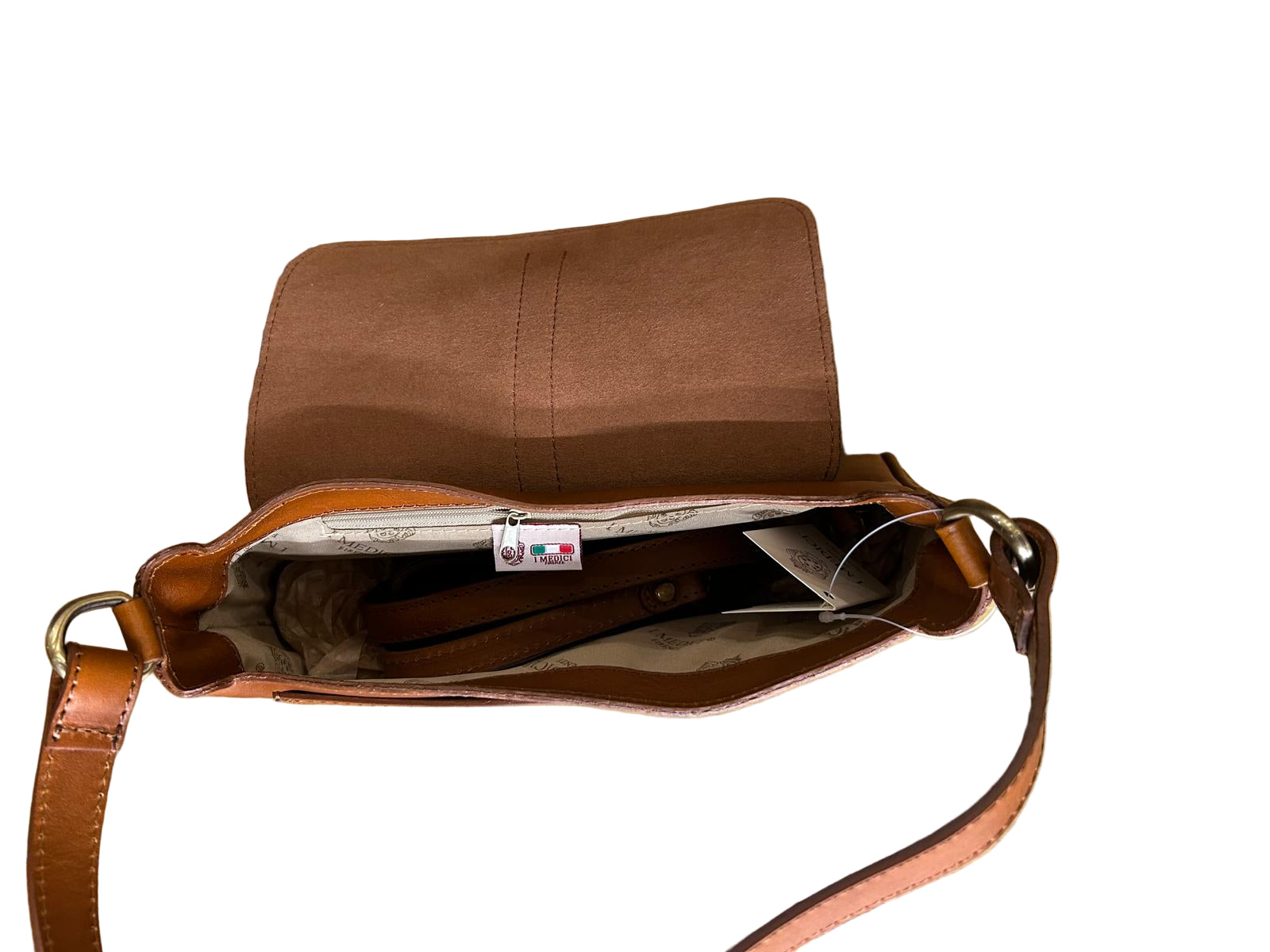 Leather bag I Medici 63/1350 brown